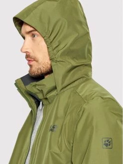 Jack Wolfskin Veste imperméable Stormy Point 1111141 Vert Regular Fit -Vestes Soldes Magasin jack wolfskin veste impermeable stormy point 1111141 vert regular fit 3