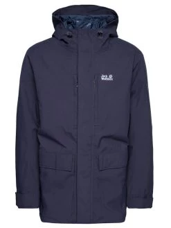Jack Wolfskin Veste outdoor West Coast 1110811 Bleu marine Regular Fit