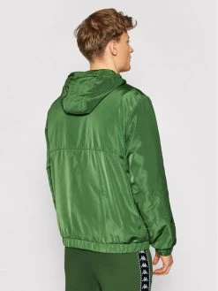 Kappa Anorak 309041 Vert Regular Fit -Vestes Soldes Magasin kappa anorak 309041 vert regular fit 1 2