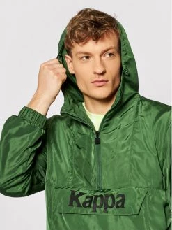 Kappa Anorak 309041 Vert Regular Fit -Vestes Soldes Magasin kappa anorak 309041 vert regular fit 1 3