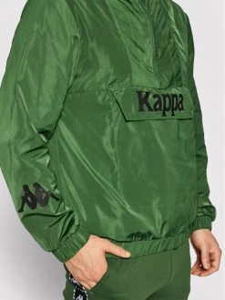 Kappa Anorak 309041 Vert Regular Fit -Vestes Soldes Magasin kappa anorak 309041 vert regular fit 1 4