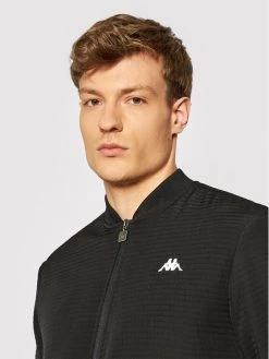 Kappa Blouson bomber 309039 Noir Regular Fit -Vestes Soldes Magasin kappa blouson bomber 309039 noir regular fit 3