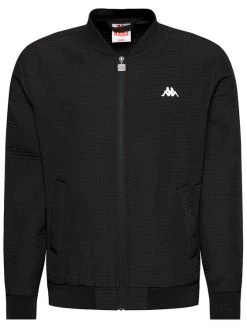 Kappa Blouson bomber 309039 Noir Regular Fit -Vestes Soldes Magasin kappa blouson bomber 309039 noir regular fit 4