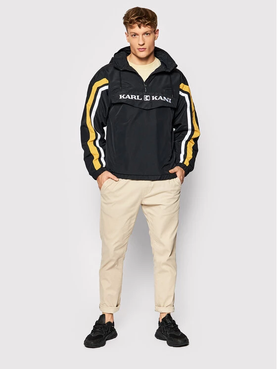 Karl Kani Anorak Retro Block 6084019 Noir Regular Fit 2 Karl Kani Anorak Retro Block 6084019 Noir Regular Fit – Image 2