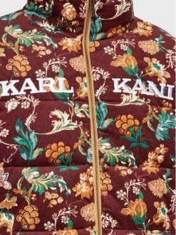 Karl Kani Doudoune Retro Reversible Corduroy Flower 6076831 Vert Regular Fit -Vestes Soldes Magasin karl kani doudoune retro reversible corduroy flower 6076831 vert regular fit 5