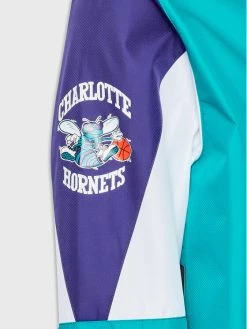 Mitchell & Ness Veste coupe-vent OJZP3399 Bleu Regular Fit -Vestes Soldes Magasin mitchell ness veste coupe vent ojzp3399 bleu regular fit 2