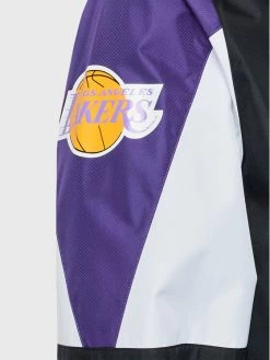 Mitchell & Ness Veste coupe-vent OJZP3399 Noir Regular Fit -Vestes Soldes Magasin mitchell ness veste coupe vent ojzp3399 noir regular fit 4