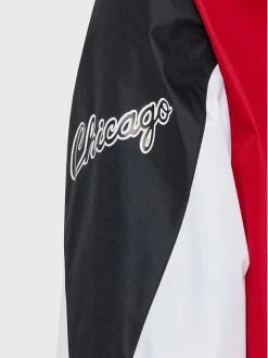 Mitchell & Ness Veste coupe-vent OJZP3399 Rouge Regular Fit -Vestes Soldes Magasin mitchell ness veste coupe vent ojzp3399 rouge regular fit 2