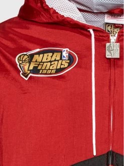 Mitchell & Ness Veste coupe-vent OJZP3409 Rouge Regular Fit -Vestes Soldes Magasin mitchell ness veste coupe vent ojzp3409 rouge regular fit 2