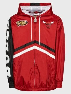 Mitchell & Ness Veste coupe-vent OJZP3409 Rouge Regular Fit