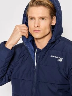 New Balance Doudoune MJ13903 Bleu marine Regular Fit -Vestes Soldes Magasin new balance doudoune mj13903 bleu marine regular fit 3