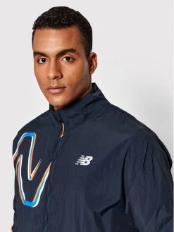 New Balance Veste de running MJ21265 Bleu marine Regular Fit -Vestes Soldes Magasin new balance veste de running mj21265 bleu marine regular fit 3