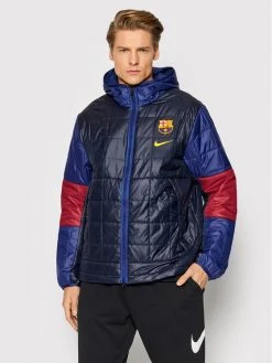 Nike Doudoune FC Barcelona DM0607 Bleu marine Regular Fit