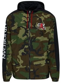Nike Veste de mi-saison Air Jordan Jumpman Classics Windbreaker Camo CU2030 Vert Standard Fit -Vestes Soldes Magasin nike veste de mi saison air jordan jumpman classics windbreaker camo cu2030 vert standard fit 5