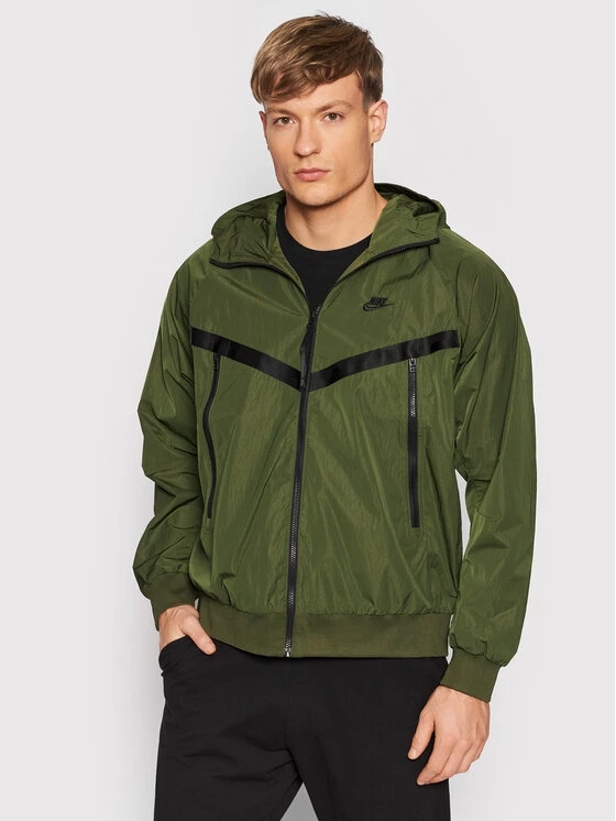 Nike Veste de mi-saison Premium Essentials DA7354 Vert Regular Fit 1 Nike Veste de mi-saison Premium Essentials DA7354 Vert Regular Fit