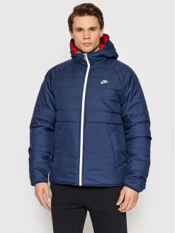 Nike Veste de mi-saison Sportswear Therma-Fit Legacy DH2783 Bleu marine Regular Fit