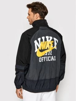 Nike Veste de mi-saison Sportwear Unlined DD6170 Noir Loose Fit -Vestes Soldes Magasin nike veste de mi saison sportwear unlined dd6170 noir loose fit 2