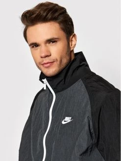 Nike Veste de mi-saison Sportwear Unlined DD6170 Noir Loose Fit -Vestes Soldes Magasin nike veste de mi saison sportwear unlined dd6170 noir loose fit 3