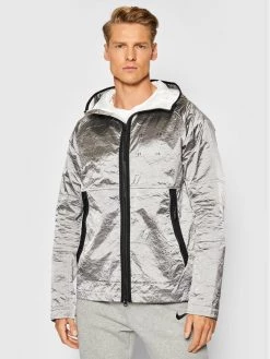 Nike Veste de mi-saison Tech Park CU3758 Argent Standard Fit