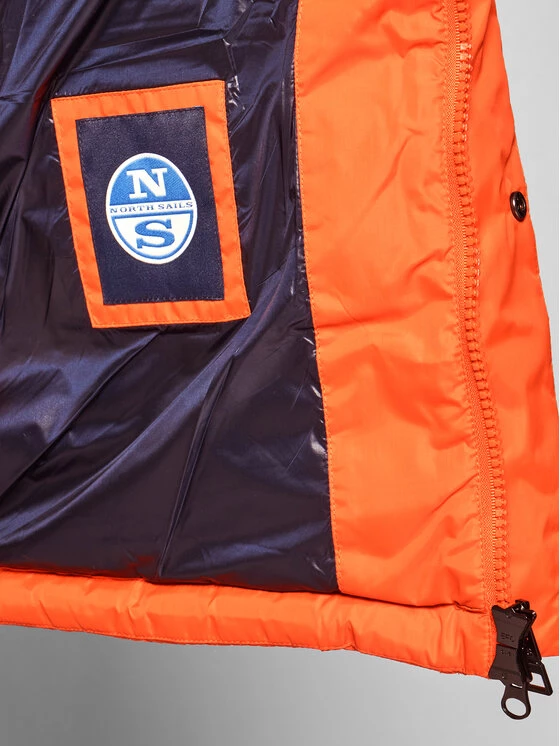 North Sails Doudoune Montevideo 602836 Orange Regular Fit 6 North Sails Doudoune Montevideo 602836 Orange Regular Fit – Image 6