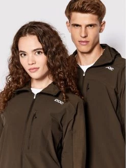 POC Veste coupe-vent Unisex 52851 Marron Regular Fit -Vestes Soldes Magasin poc veste coupe vent unisex 52851 marron regular fit 3