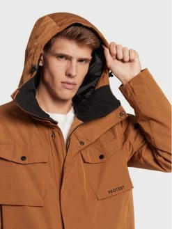 Protest Veste d'hiver Meltin P6792500 Marron Regular Fit -Vestes Soldes Magasin protest veste dhiver meltin p6792500 marron regular fit 3