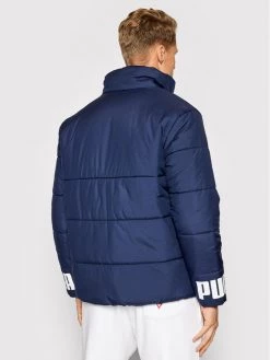 Puma Doudoune Essential 587689 Bleu Regular Fit -Vestes Soldes Magasin puma doudoune essential 587689 bleu regular fit 2