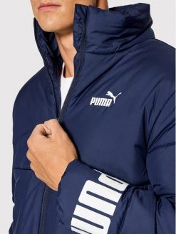 Puma Doudoune Essential 587689 Bleu Regular Fit -Vestes Soldes Magasin puma doudoune essential 587689 bleu regular fit 3