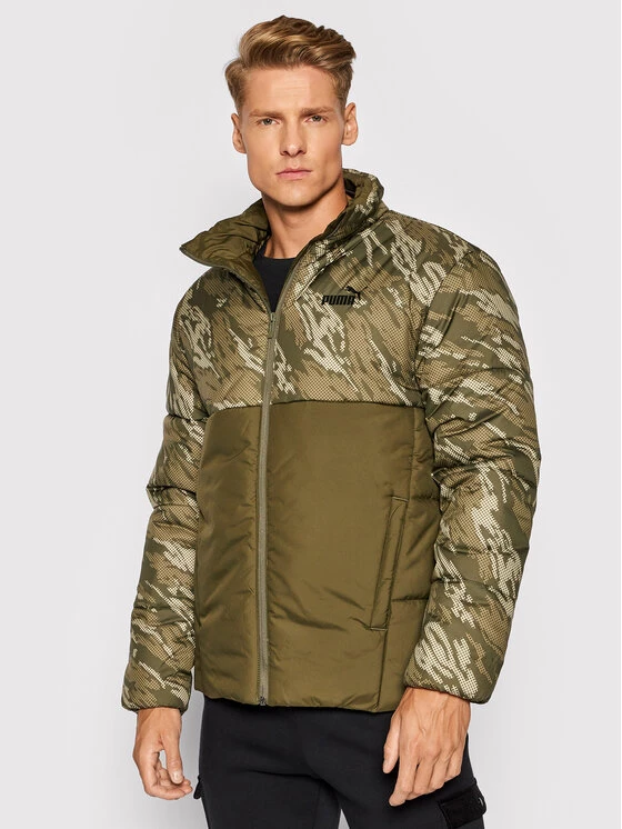 Puma Doudoune Essential 587690 Vert Regular Fit 1 Puma Doudoune Essential 587690 Vert Regular Fit