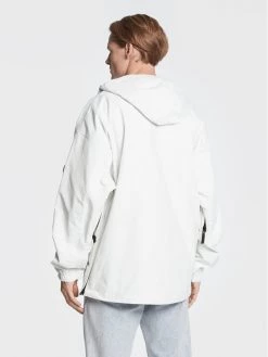 Quiksilver Anorak Steeze EQYTJ03365 Blanc Relaxed Fit -Vestes Soldes Magasin quiksilver anorak steeze eqytj03365 blanc relaxed fit 2