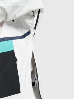 Quiksilver Anorak Steeze EQYTJ03365 Blanc Relaxed Fit -Vestes Soldes Magasin quiksilver anorak steeze eqytj03365 blanc relaxed fit 4