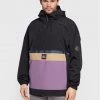 Quiksilver Anorak Steeze EQYTJ03365 Noir Relaxed Fit