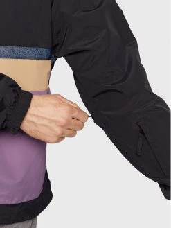 Quiksilver Anorak Steeze EQYTJ03365 Noir Relaxed Fit -Vestes Soldes Magasin quiksilver anorak steeze eqytj03365 noir relaxed fit 3