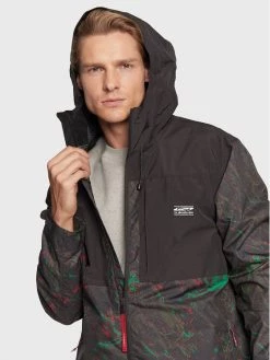 Quiksilver Veste de mi-saison Lizard Heads EQYJK03819 Noir Regular Fit -Vestes Soldes Magasin quiksilver veste de mi saison lizard heads eqyjk03819 noir regular fit 3