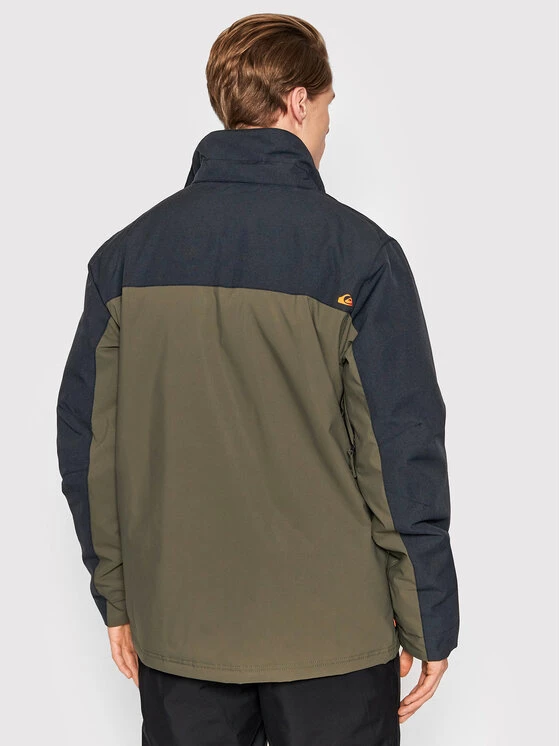 Quiksilver Veste de ski Dawson EQYTJ03352 Vert Slim Fit 4 Quiksilver Veste de ski Dawson EQYTJ03352 Vert Slim Fit – Image 4