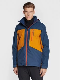 Quiksilver Veste de ski Dawson EQYTJ03389 Bleu marine Slim Fit