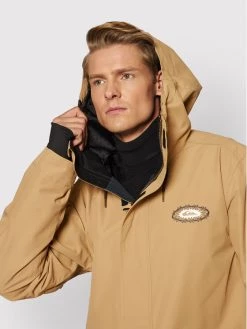 Quiksilver Veste de ski In-Snow EQYTJ03343 Marron Regular Fit -Vestes Soldes Magasin quiksilver veste de ski in snow eqytj03343 marron regular fit 3