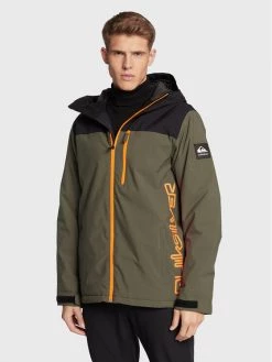 Quiksilver Veste de ski Morton EQYTJ03375 Vert Relaxed Fit