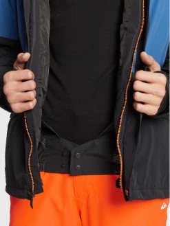 Quiksilver Veste de snowboard Mission Block EQYTJ03379 Noir Modern Fit -Vestes Soldes Magasin quiksilver veste de snowboard mission block eqytj03379 noir modern fit 4