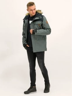 Quiksilver Veste de snowboard Selector EQYTJ03226 Gris Modern Fit