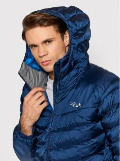 Rab Doudoune Nebula QIO-57-NFB-LRG Bleu marine Regular Fit -Vestes Soldes Magasin rab doudoune nebula qio 57 nfb lrg bleu marine regular fit 3