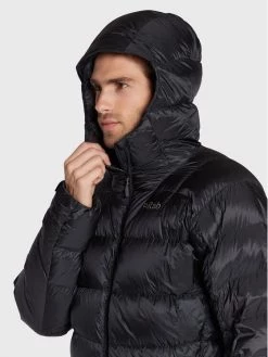 Rab Doudoune QDN-95-BLK-LRG Noir Regular Fit -Vestes Soldes Magasin rab doudoune qdn 95 blk lrg noir regular fit 3