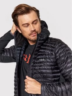 Rab Veste de mi-saison Cirrus Flex QIO-68-BL-L Noir Regular Fit -Vestes Soldes Magasin rab veste de mi saison cirrus flex qio 68 bl l noir regular fit 3