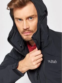 Rab Veste de mi-saison Torque QWS-57-BLK-MED Noir Regular Fit -Vestes Soldes Magasin rab veste de mi saison torque qws 57 blk med noir regular fit 3
