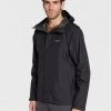 Rab Veste imperméable Downpour Eco QWG-82-BL-M Noir Regular Fit