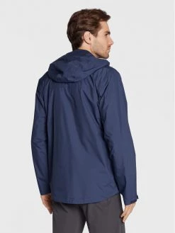 Rab Veste imperméable Downpour Eco QWG-82-DIK-LRG Bleu marine Regular Fit -Vestes Soldes Magasin rab veste impermeable downpour eco qwg 82 dik lrg bleu marine regular fit 2