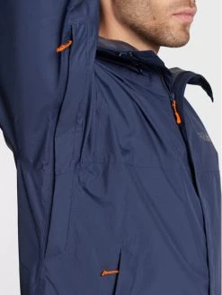 Rab Veste imperméable Downpour Eco QWG-82-DIK-LRG Bleu marine Regular Fit -Vestes Soldes Magasin rab veste impermeable downpour eco qwg 82 dik lrg bleu marine regular fit 3