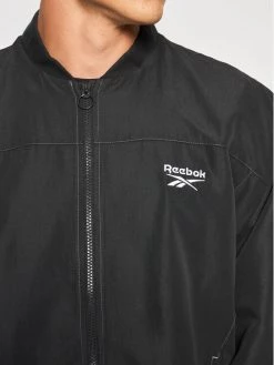 Reebok Blouson bomber Classics Back Vector GV3487 Noir Relaxed Fit -Vestes Soldes Magasin reebok blouson bomber classics back vector gv3487 noir relaxed fit 3