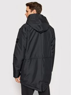 Reebok Parka Outerwear Urban GR8972 Noir Relaxed Fit -Vestes Soldes Magasin reebok parka outerwear urban gr8972 noir relaxed fit 2