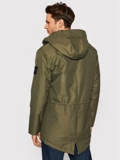 Reebok Parka Outerwear Urban GU5776 Vert Loose Fit -Vestes Soldes Magasin reebok parka outerwear urban gu5776 vert loose fit 2